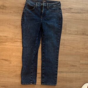 NYDJ Sheri Slim Women's Ankle Jeans in Dark Blue